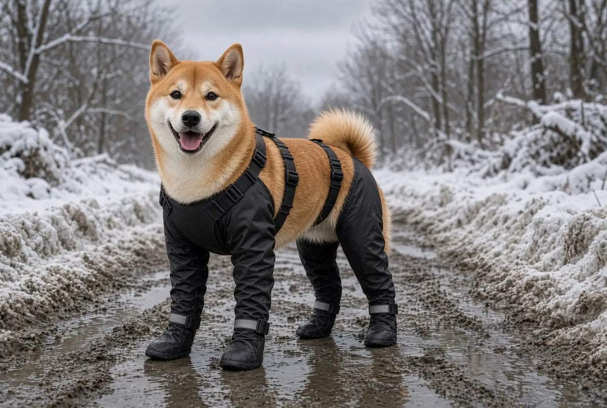 Botas impermeables para perro | Menos limpieza después del paseo