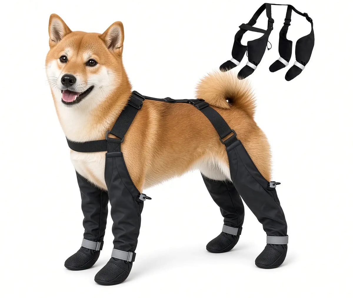 Botas impermeables para perro | Menos limpieza después del paseo